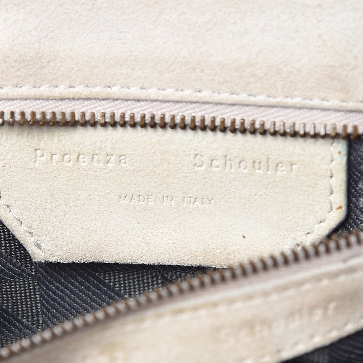 Proenza Schouler Suede PS1 Medium Satchel Ivory 7 of 23