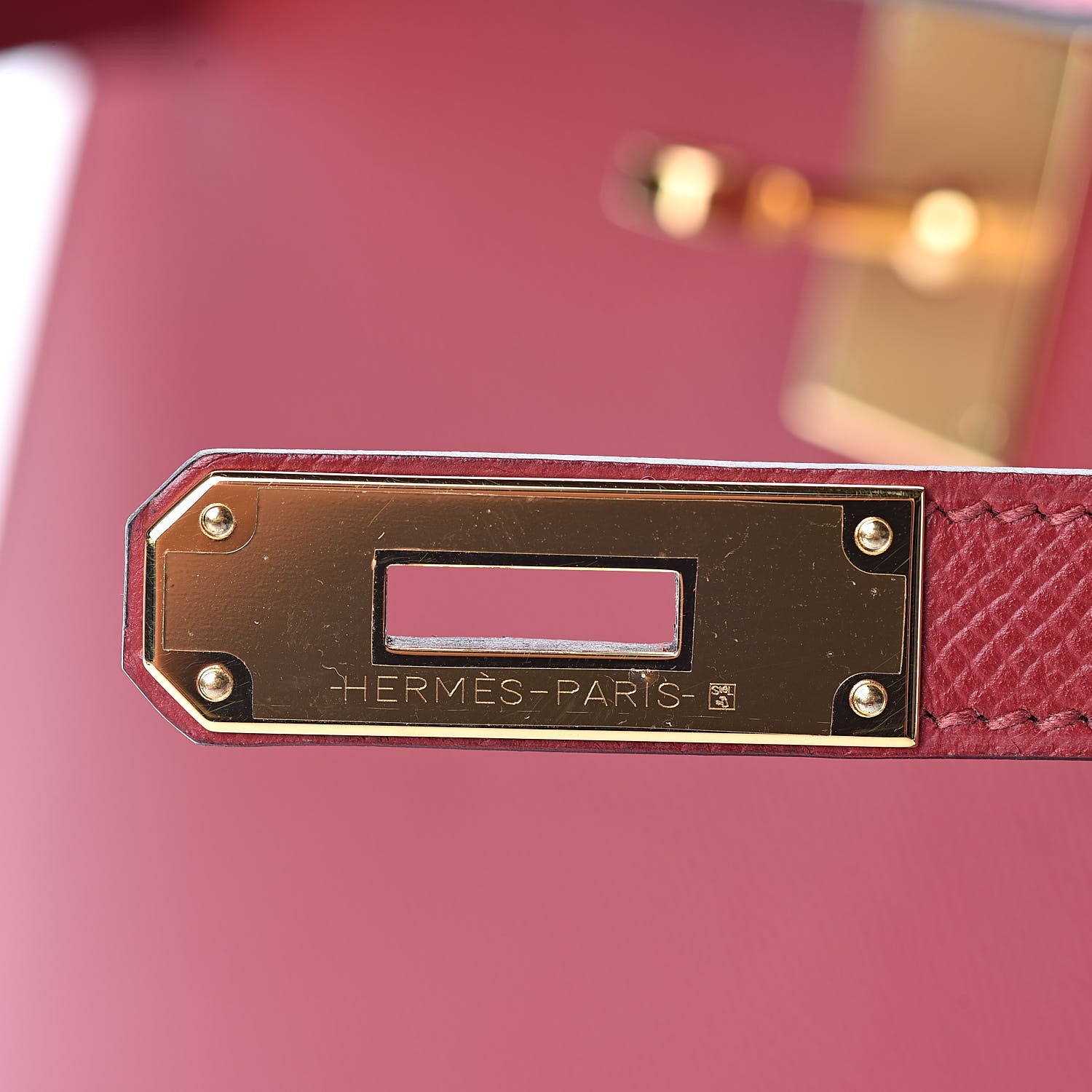 Hermes Epsom Kelly Sellier 32 Rouge Grenat 12 of 35