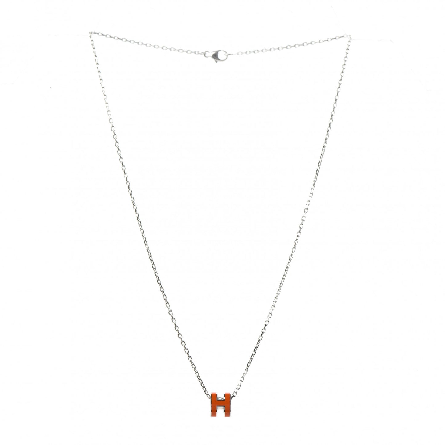 Palladium Mini Pop H Necklace Orange Graffiti