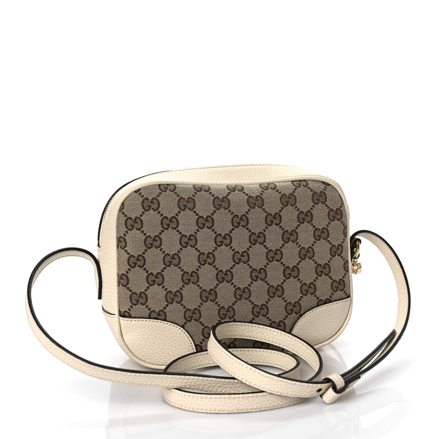 Monogram Dollar Calfskin Mini Bree Messenger Bag Beige Ebony Avoire