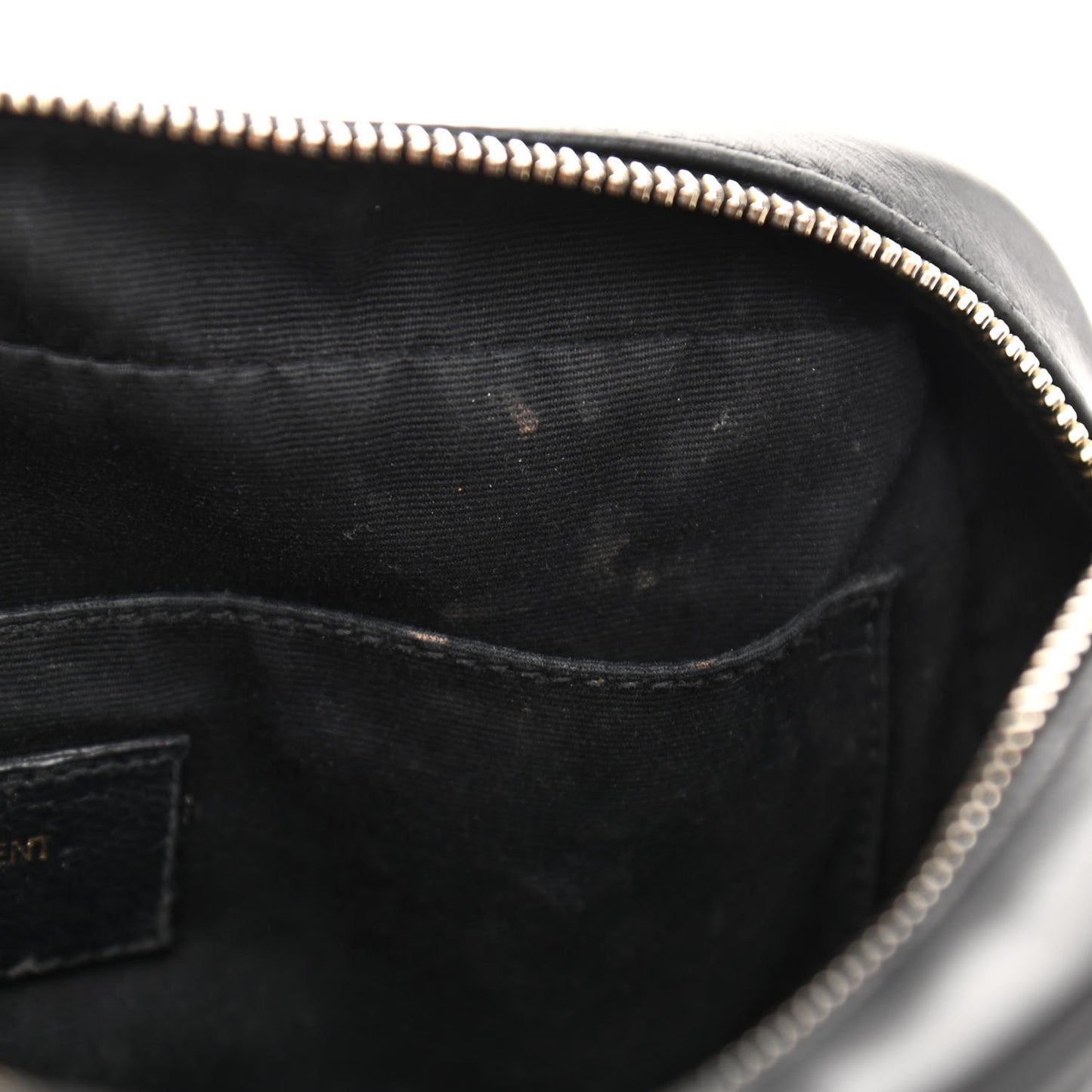 Calfskin Matelasse Monogram Lou Camera Bag Black