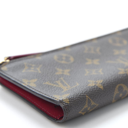 Louis Vuitton Monogram Adele Wallet Fuchsia 5 of 10