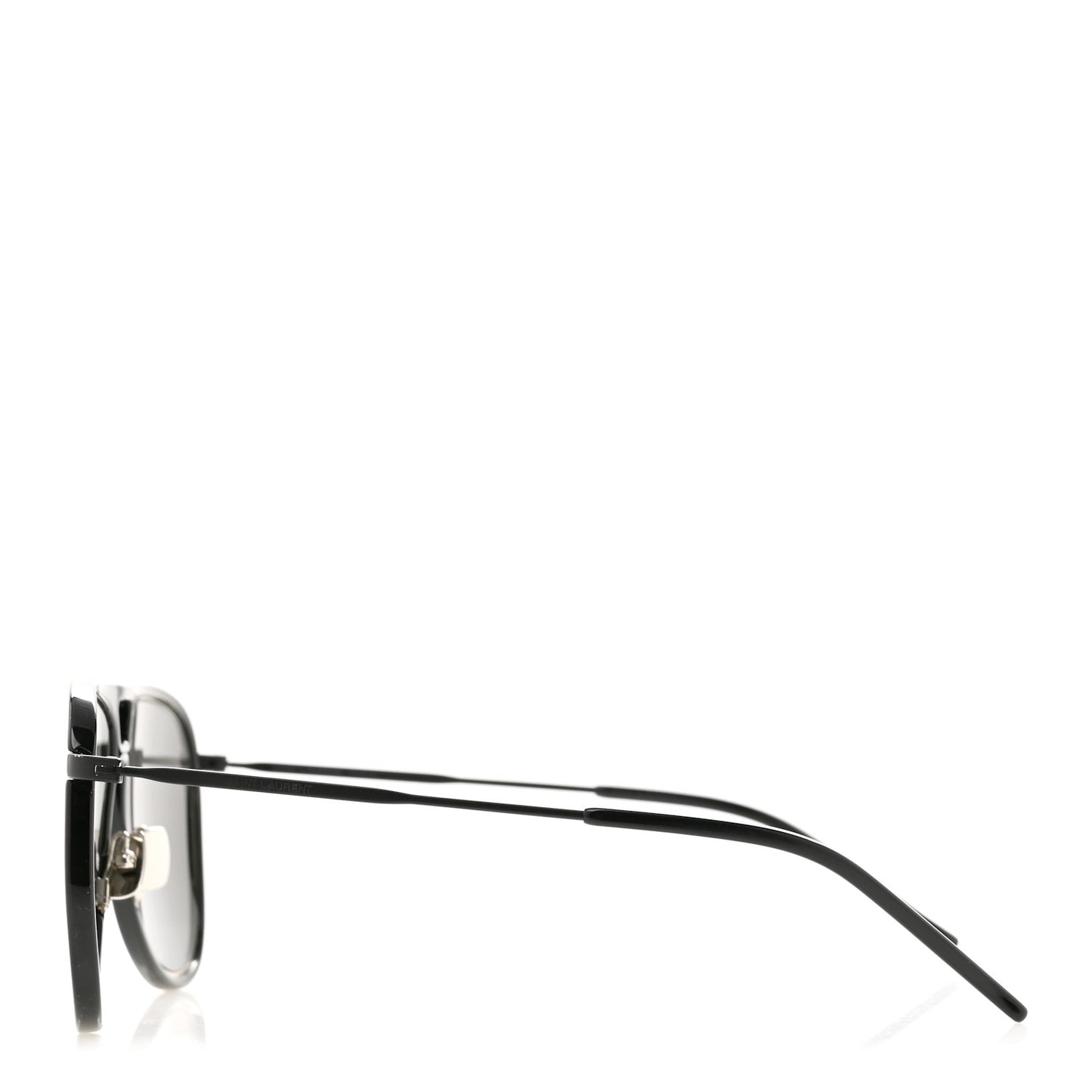 Metal Aviator Classic 11 Rim Sunglasses Black