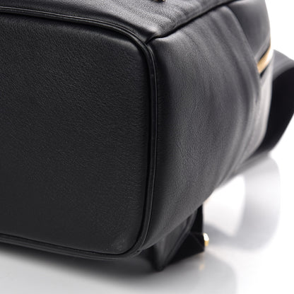 MCM Smooth Calfskin Radial Studded Stark Small Backpack Black 11 of 26