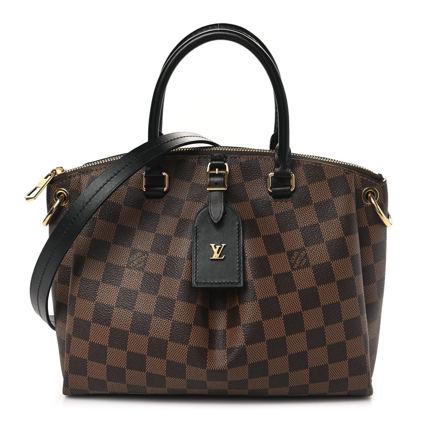 Damier Ebene Odeon Tote PM Black