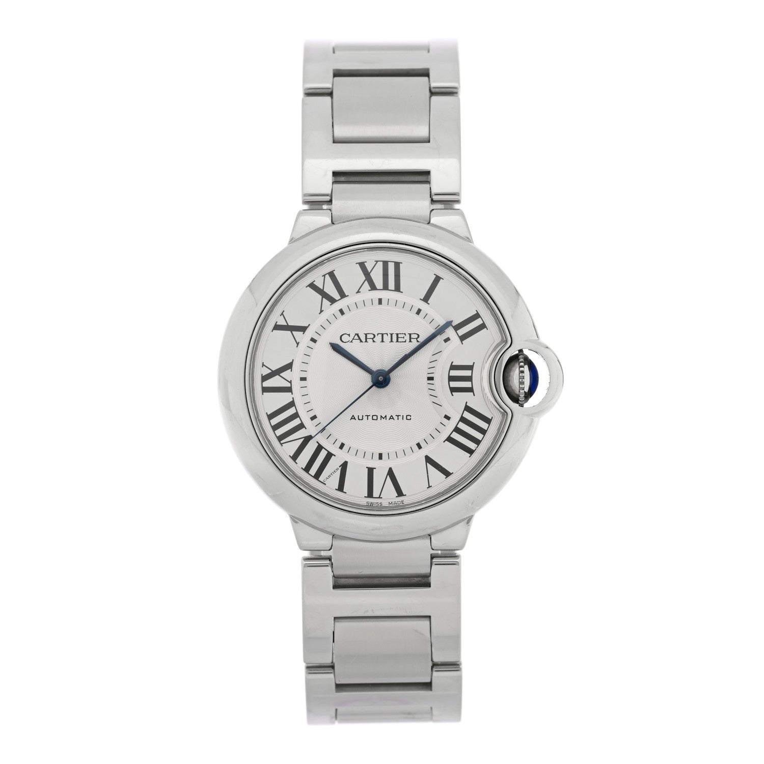 Cartier Stainless Steel 36mm Ballon Bleu De Cartier Automatic Watch 1 of 5