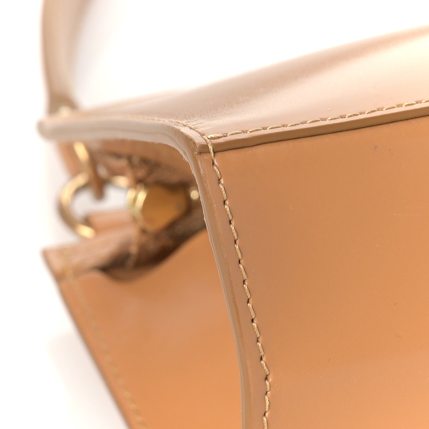 Mansur Gavriel Calfskin Pencil Shoulder Bag Caramel 6 of 7
