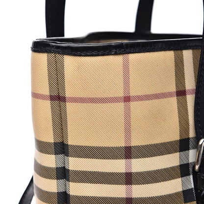 Burberry House Check Bucket Bag Black 13 of 14