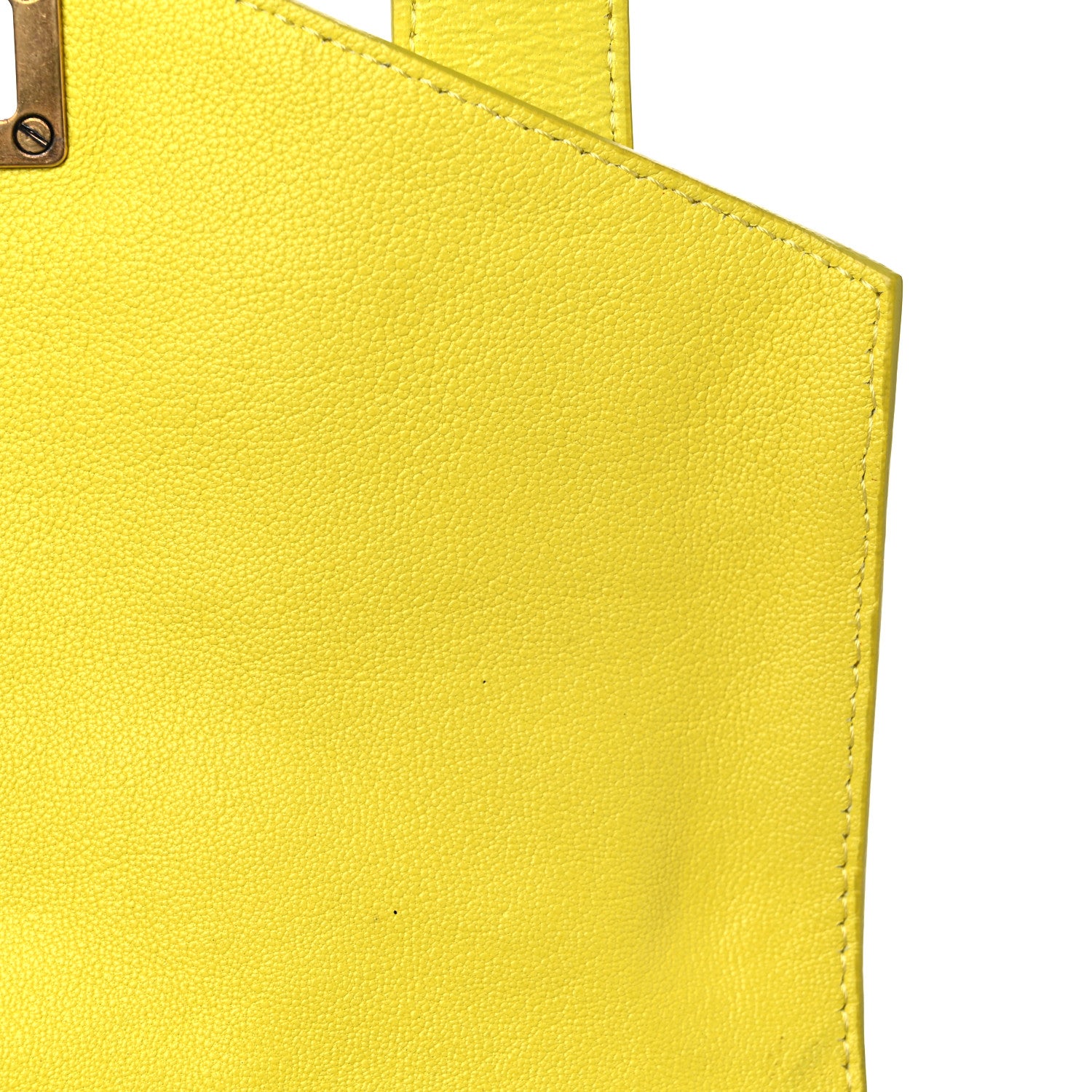 Proenza Schouler Lambskin PS1 Pouch Messenger Lemon 13 of 20