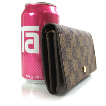 Louis Vuitton Damier Ebene Porte-Monnaie Tresor Wallet 3 of 7