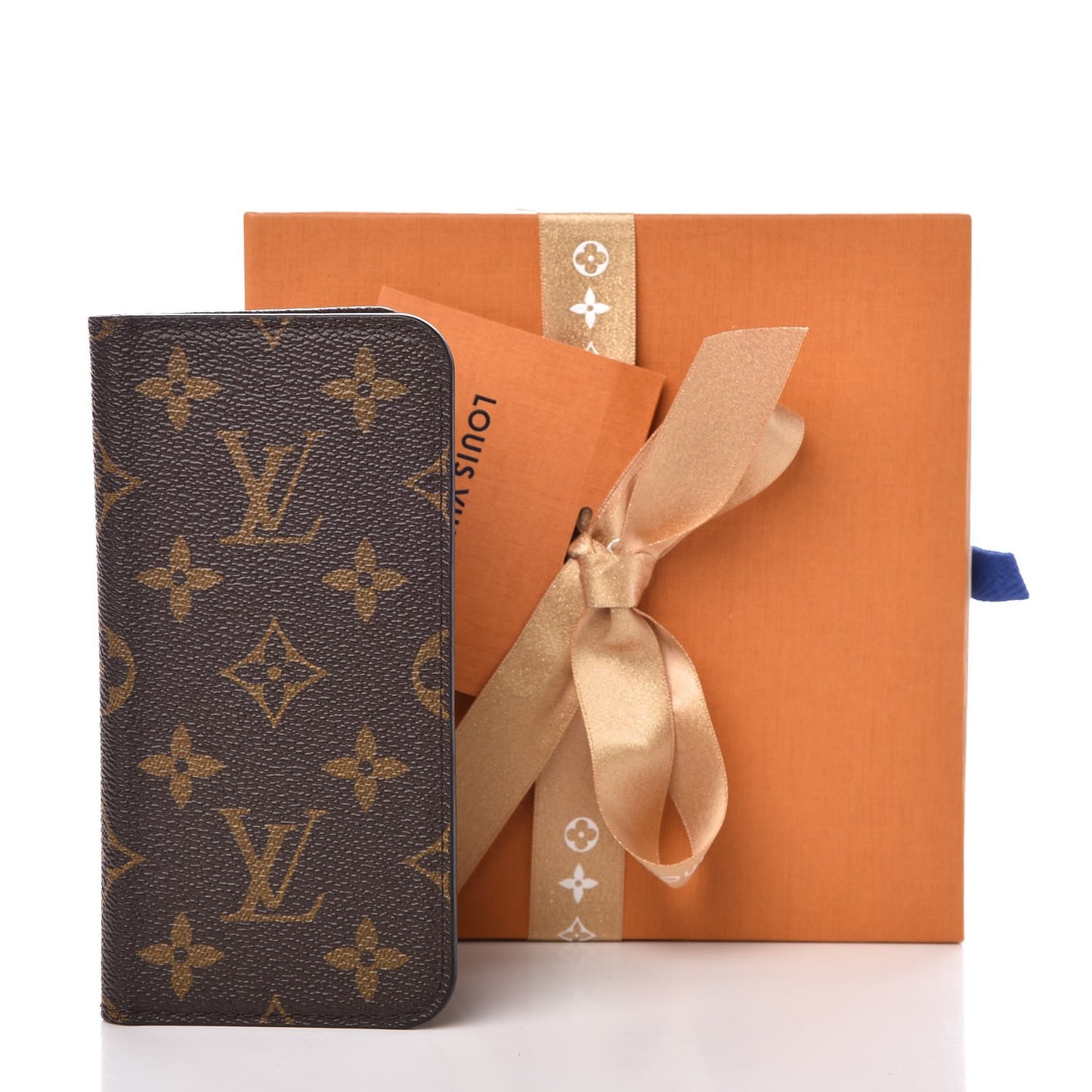 Monogram iPhone X Folio Case