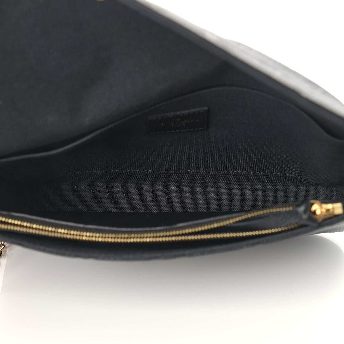 Empreinte Pochette Felicie Chain Wallet Black