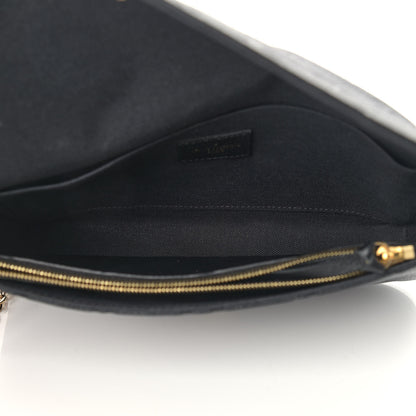Louis Vuitton Empreinte Pochette Felicie Chain Wallet Black 6 of 15
