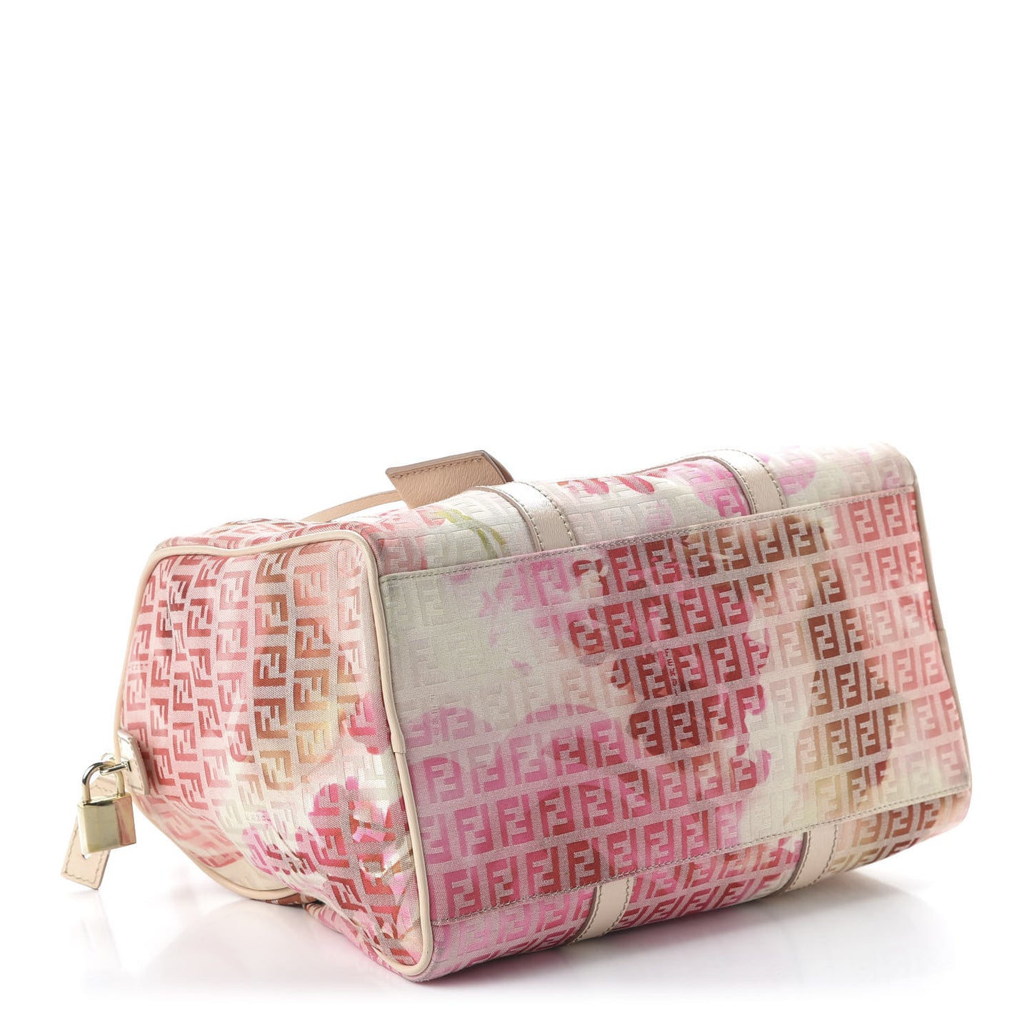 Patent Zucchino Vitello Floral Forever Boston White Multicolor Crema