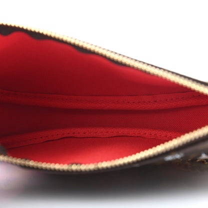 Louis Vuitton Monogram 2021 Christmas Animation London Mini Pochette Accessories Red 5 of 7