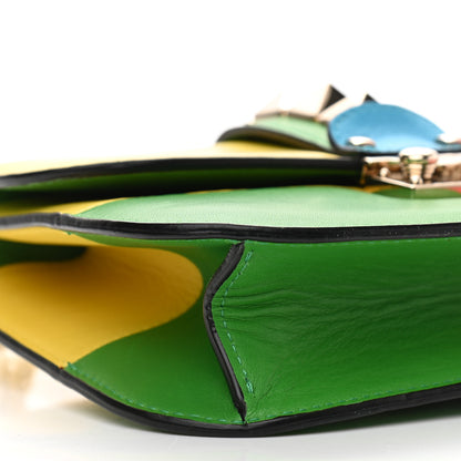 Valentino Garavani Vitello Small Glam Lock Rockstud Flap Multicolor 7 of 8