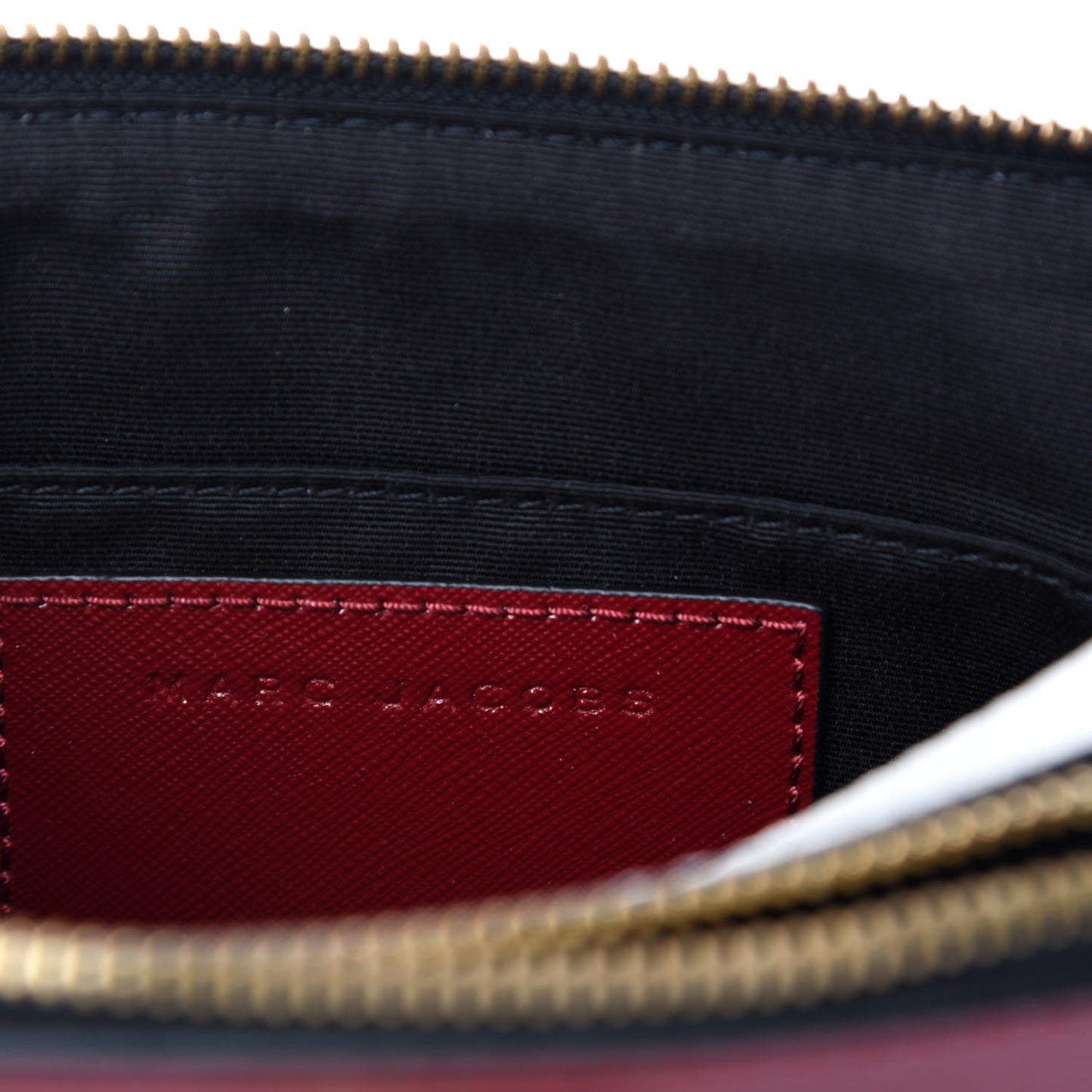 Saffiano Small Snapshot Camera Bag Red Multicolor