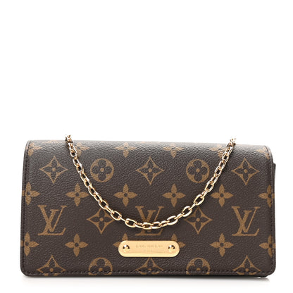 Louis Vuitton Monogram Lily Wallet On Chain 1 of 9
