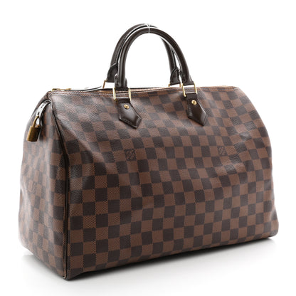 Louis Vuitton Damier Ebene Speedy 35 3 of 11