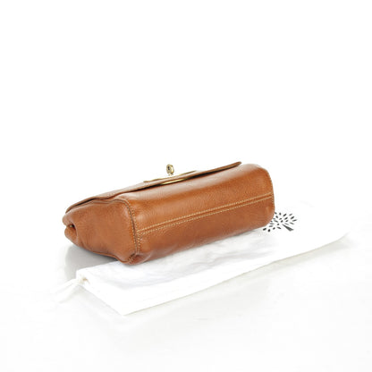 Mulberry Natural Calfskin Small Lily Flap Oak 4 of 9