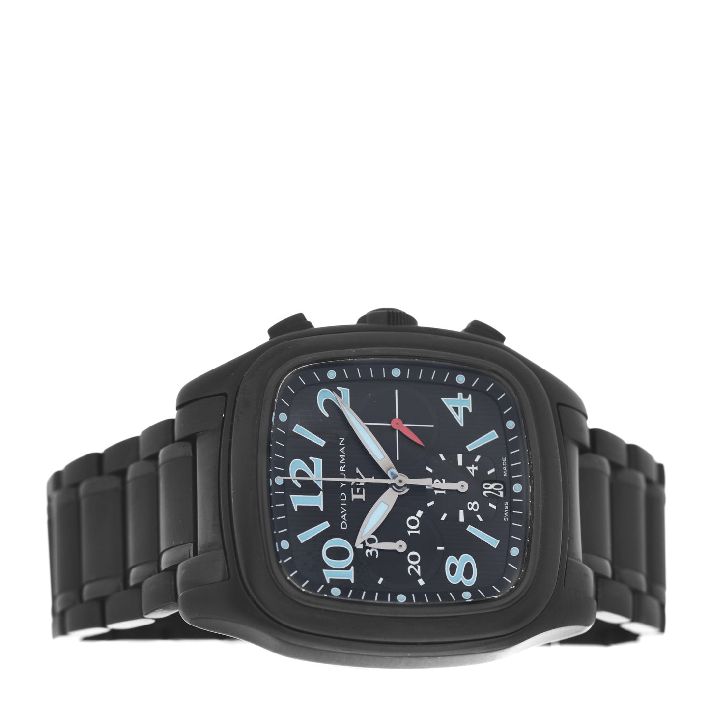 PVD Stainless Steel 41mm Belmont Shadow Automatic Watch Black