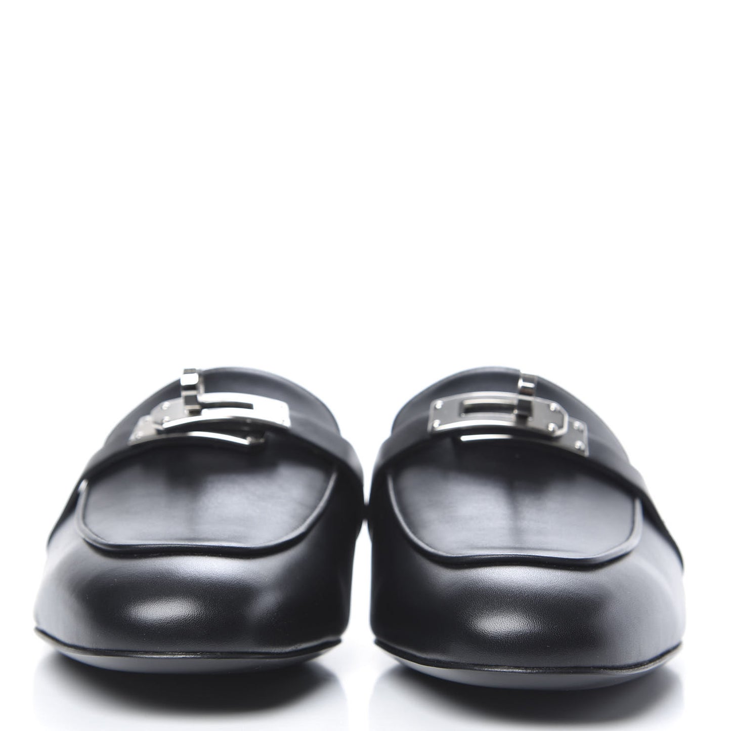 Calfskin Oz Mules 35.5 Black