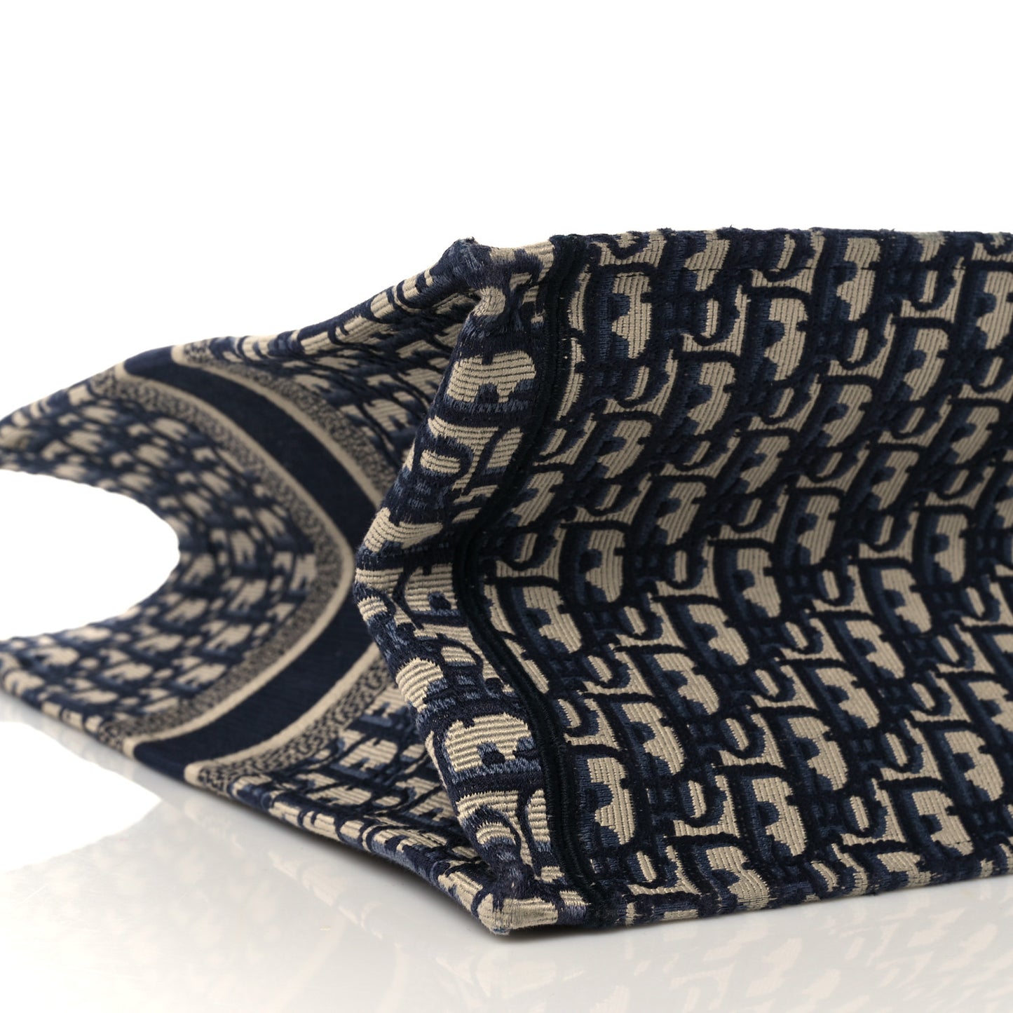 Oblique Large Book Tote Blue Multicolor