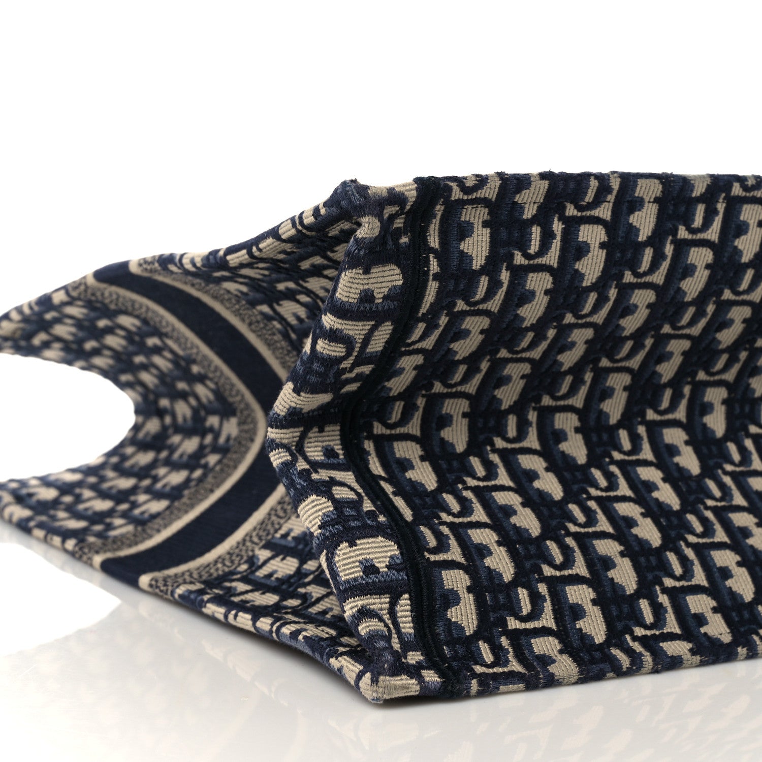 Christian Dior Oblique Large Book Tote Blue Multicolor 7 of 10