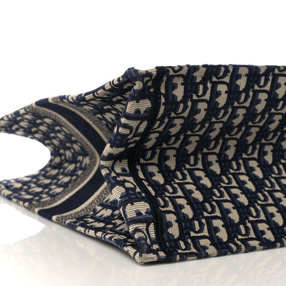 Christian Dior Oblique Large Book Tote Blue Multicolor 7 of 10