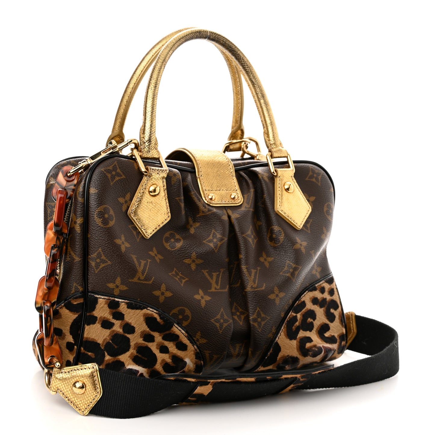 Monogram Leopard Adele