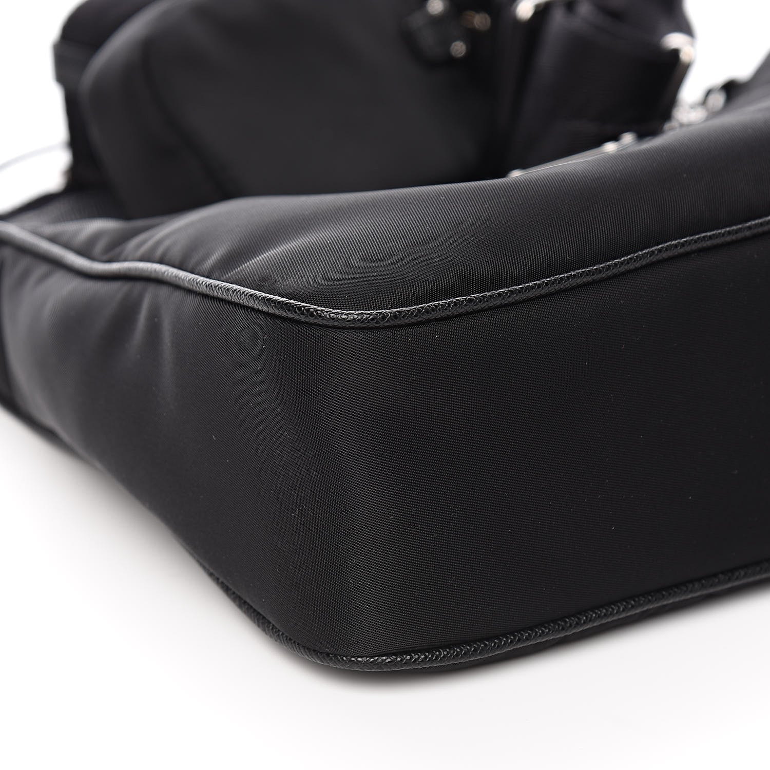 Prada Nylon Re-Edition 2005 Shoulder Bag Black 9 of 11