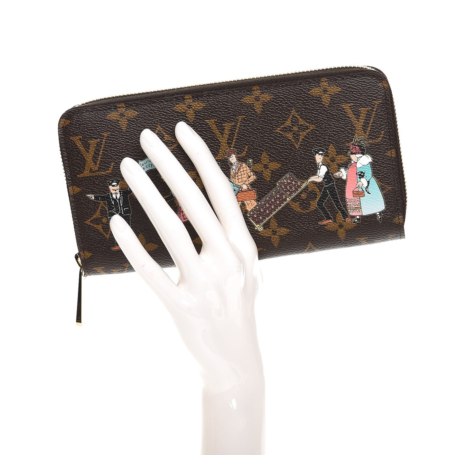 Monogram Illustre Zippy Wallet Rose