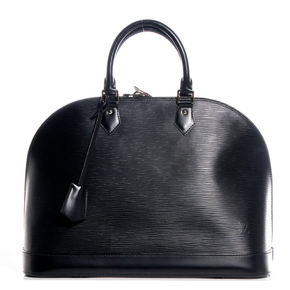 Louis Vuitton Epi Alma GM Black 1 of 7