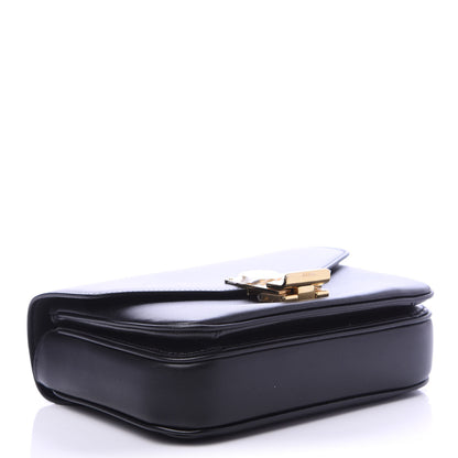 Celine Shiny Calfskin Small C Bag Black 4 of 9