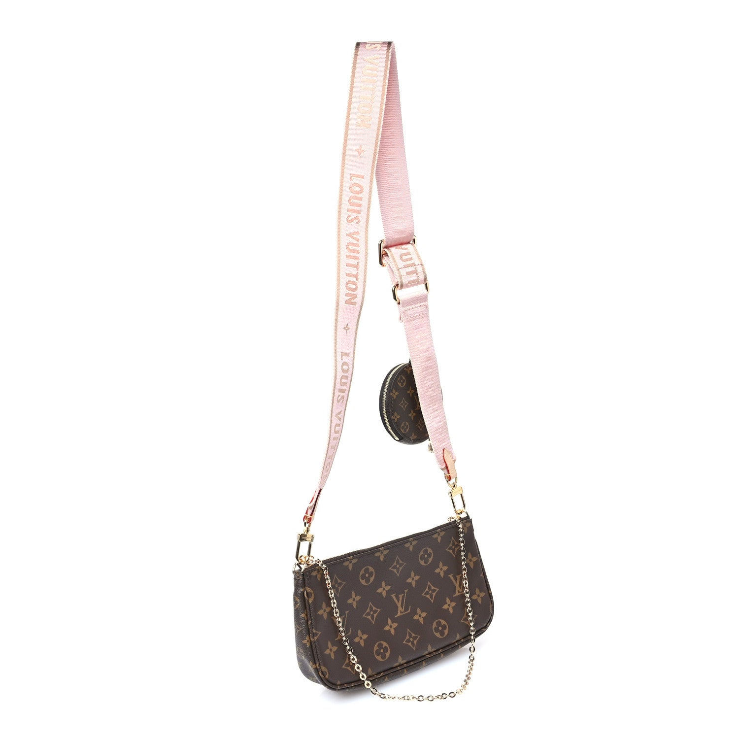 Louis Vuitton Monogram Multi Pochette Accessories Rose Clair 3 of 11