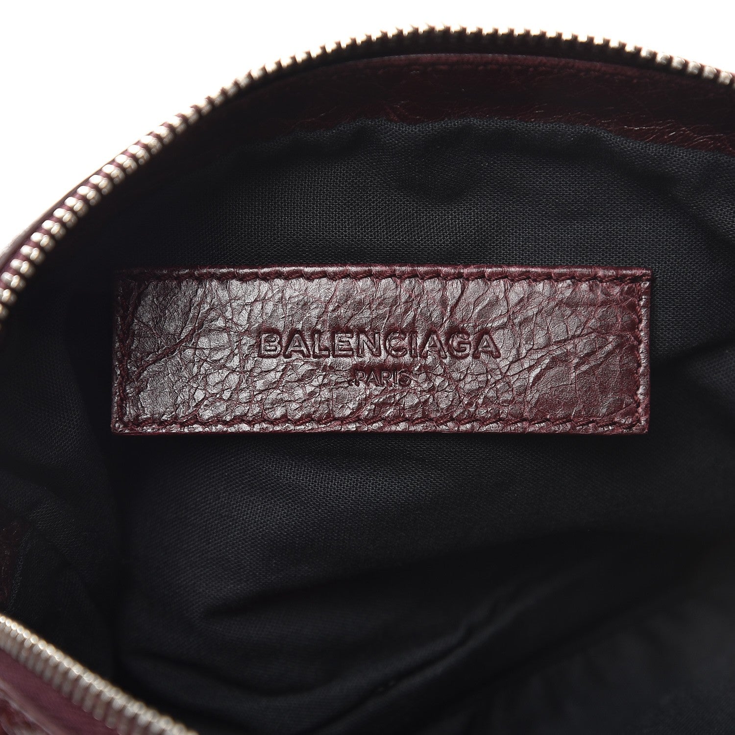 Balenciaga Agneau Arena Classic Hardware Grip Wallet Acajou Fonce 6 of 7