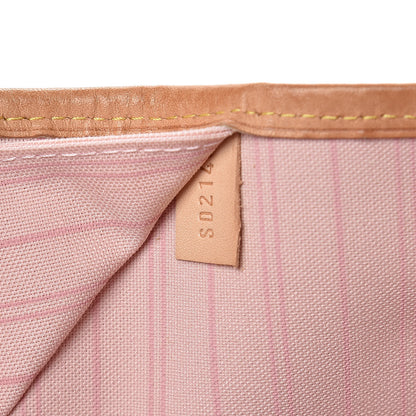 Louis Vuitton Damier Azur Neo Neverfull GM Rose Ballerine 8 of 10