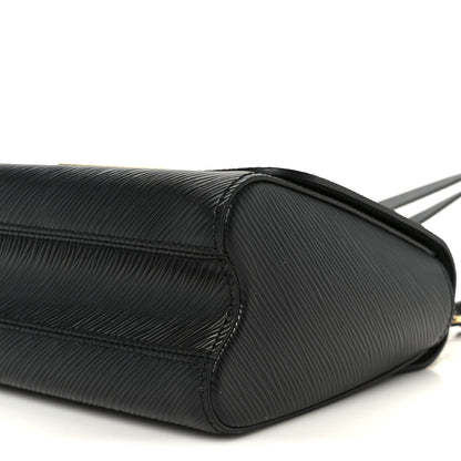 Louis Vuitton Epi Twist Braided Strap Shoulder Bag MM Black 9 of 9