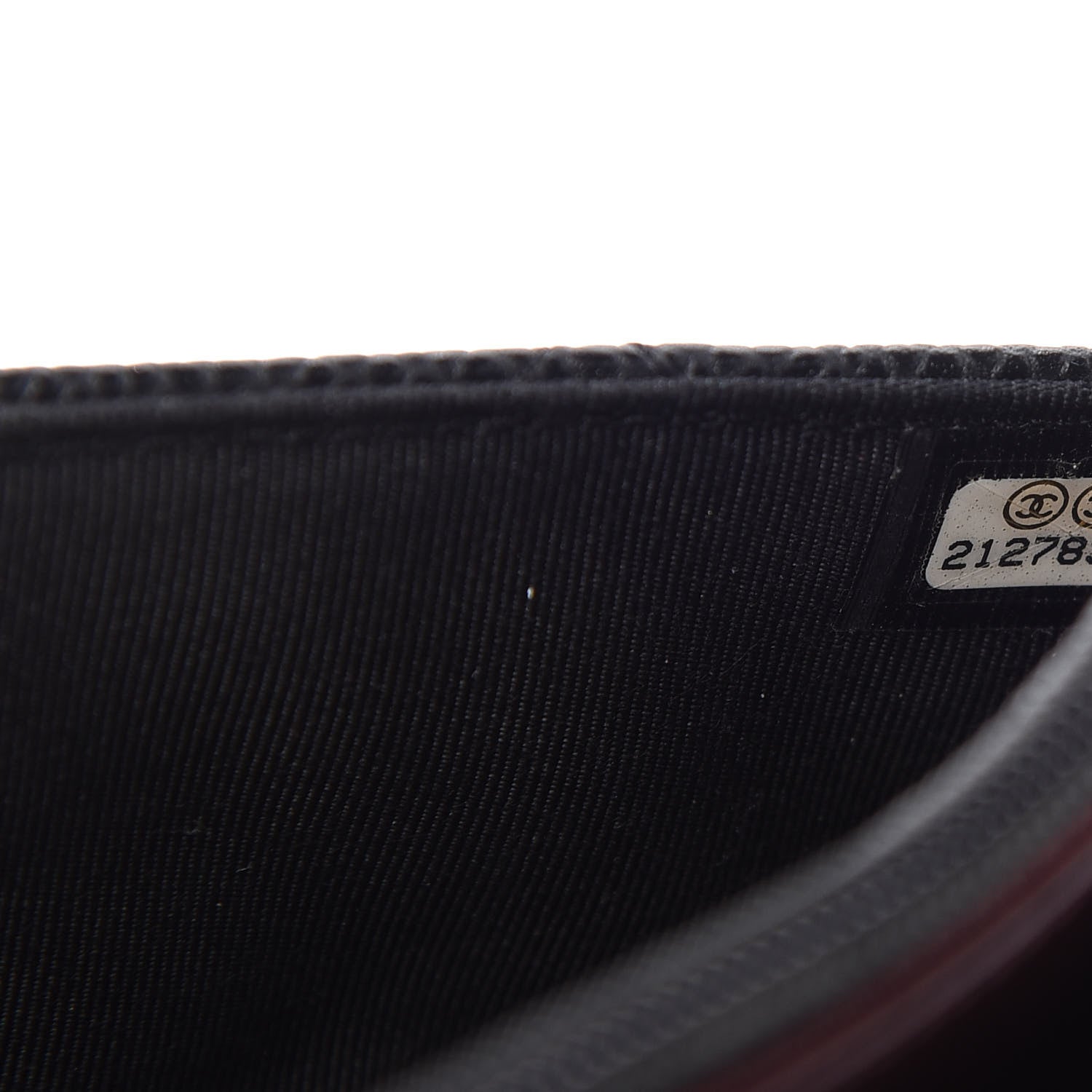 Chanel Caviar Quilted Wallet On Chain WOC Black 10 of 11