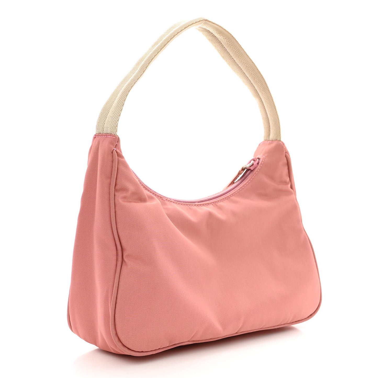 Tessuto Nylon Sport Shoulder Bag Light Pink