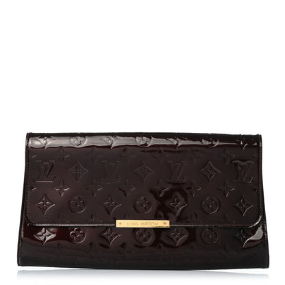 Louis Vuitton Vernis Robertson Clutch Amarante 1 of 6
