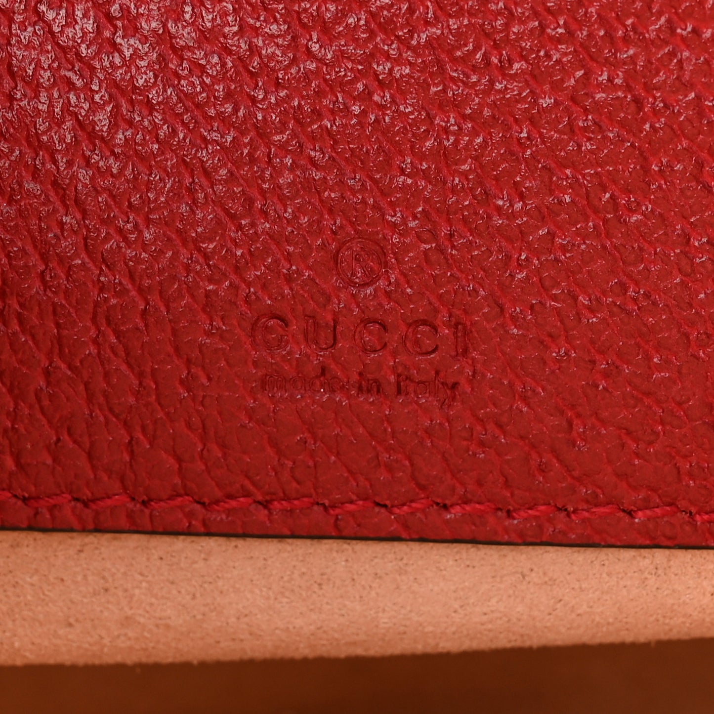 GG Supreme Monogram Web Flora Mini Ophidia Round Backpack Red