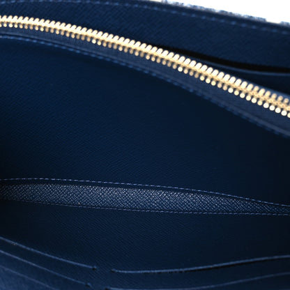 Louis Vuitton Monogram Jacquard Denim Sarah Wallet Bleu 5 of 6