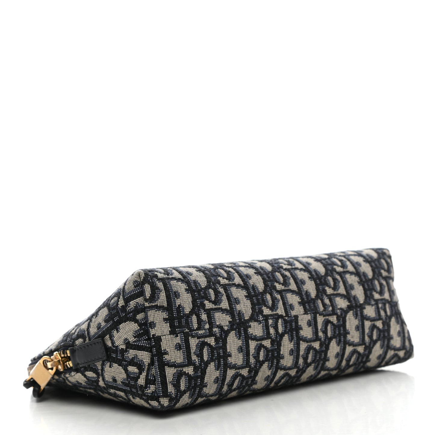 Oblique Large Beauty Pouch Bleu