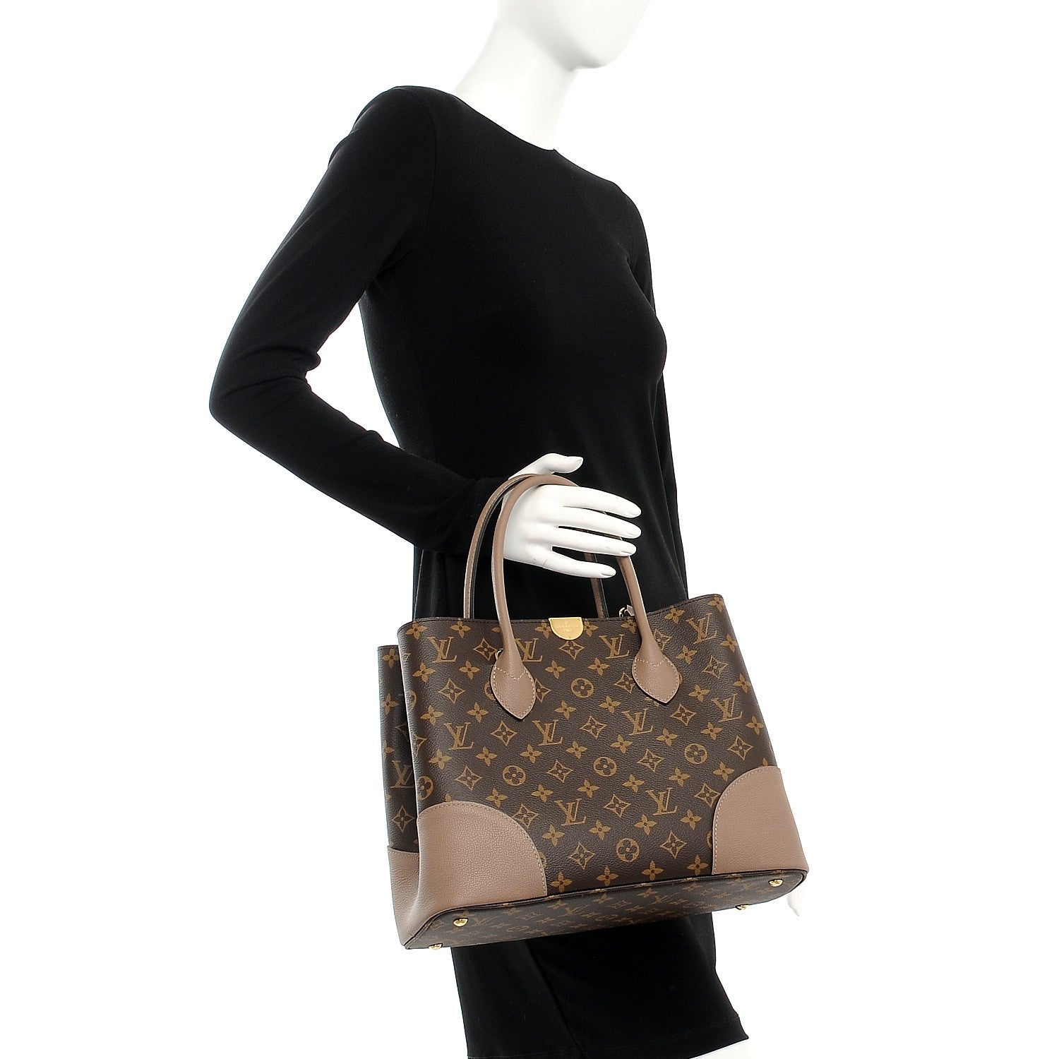 Louis Vuitton Monogram Flandrin Taupe Glace 3 of 8