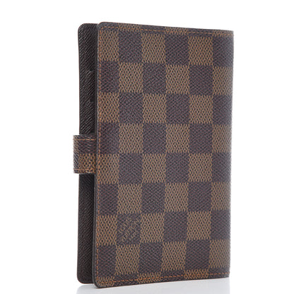 Louis Vuitton Damier Ebene Small Ring Agenda Cover 3 of 7