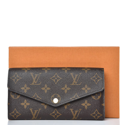Louis Vuitton Monogram Sarah Wallet NM Coquelicot 7 of 7