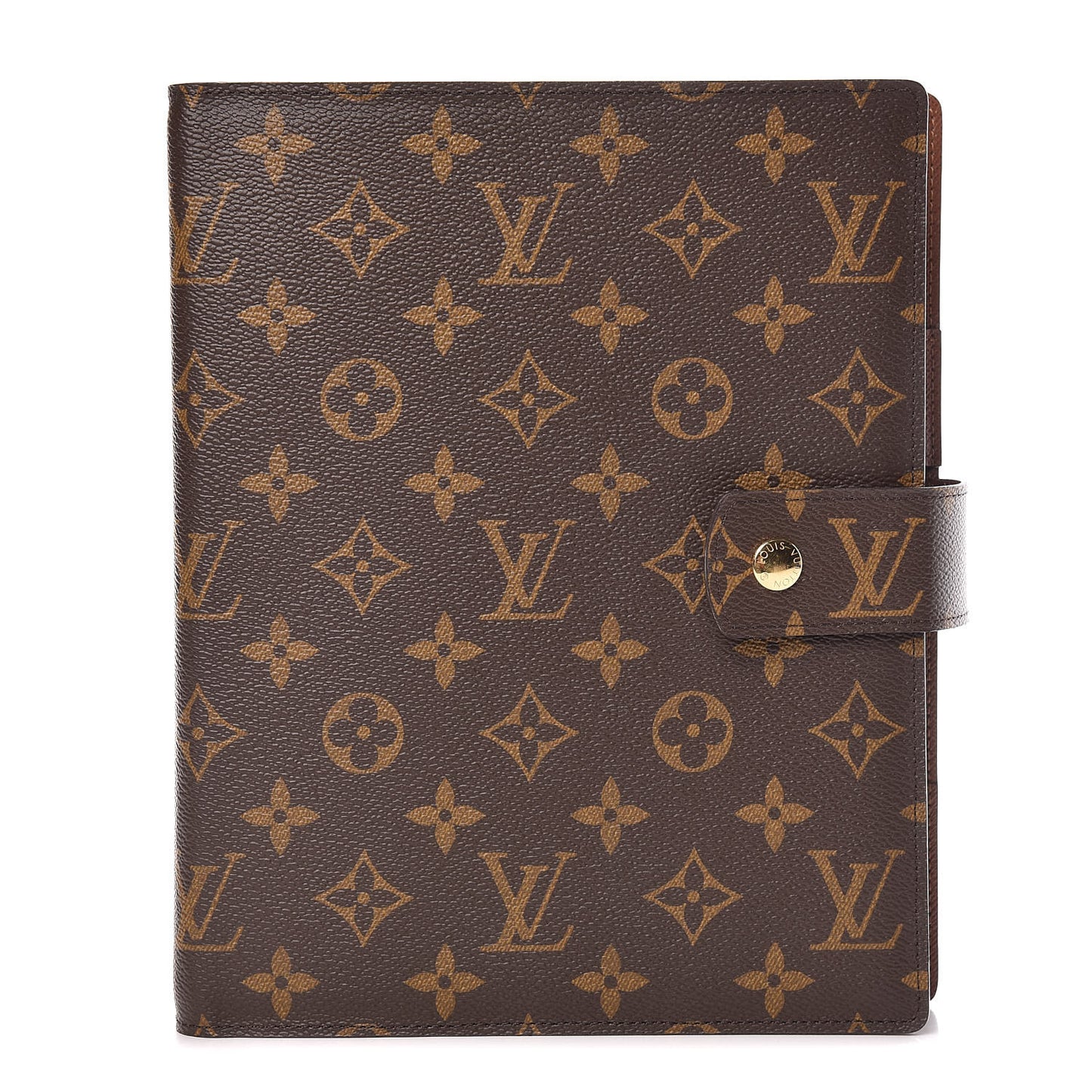 Monogram Large Ring Agenda Cover