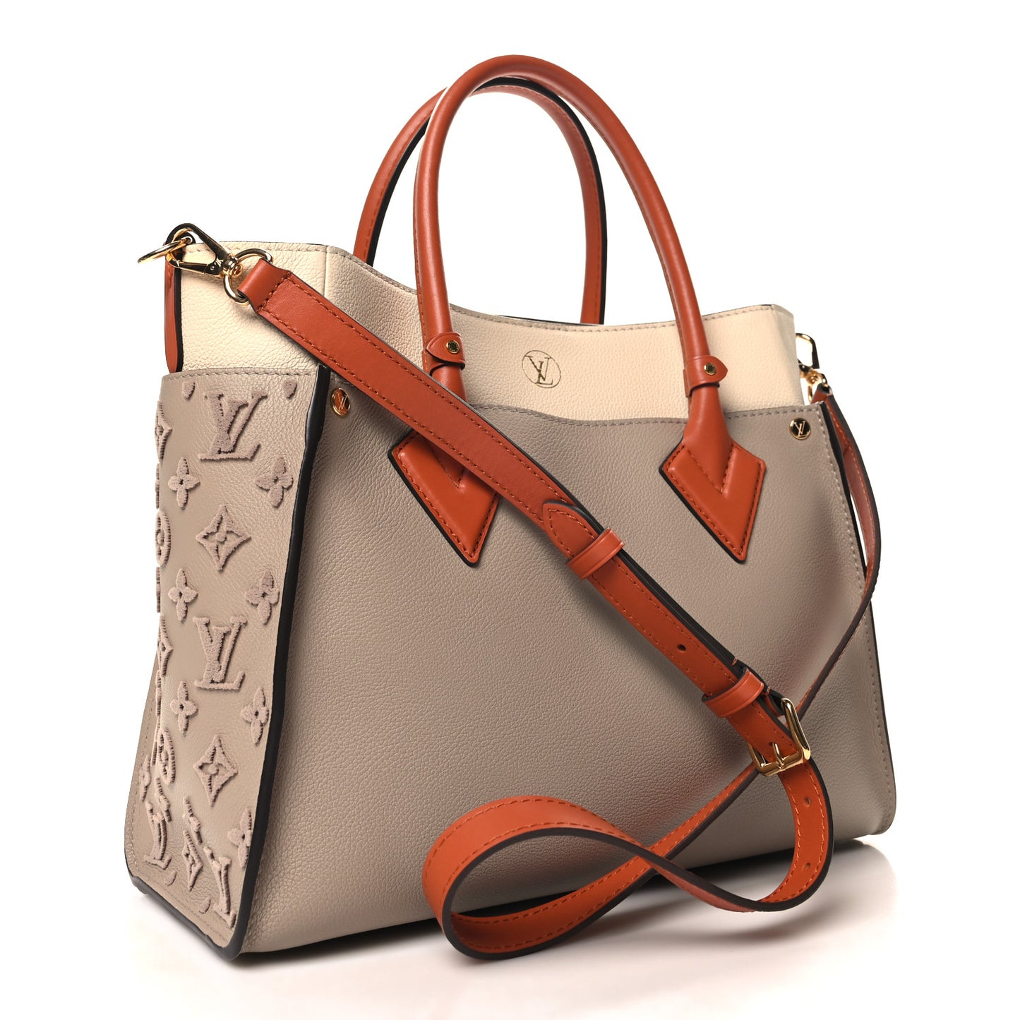 Calfskin Monogram Tufting On My Side Galet