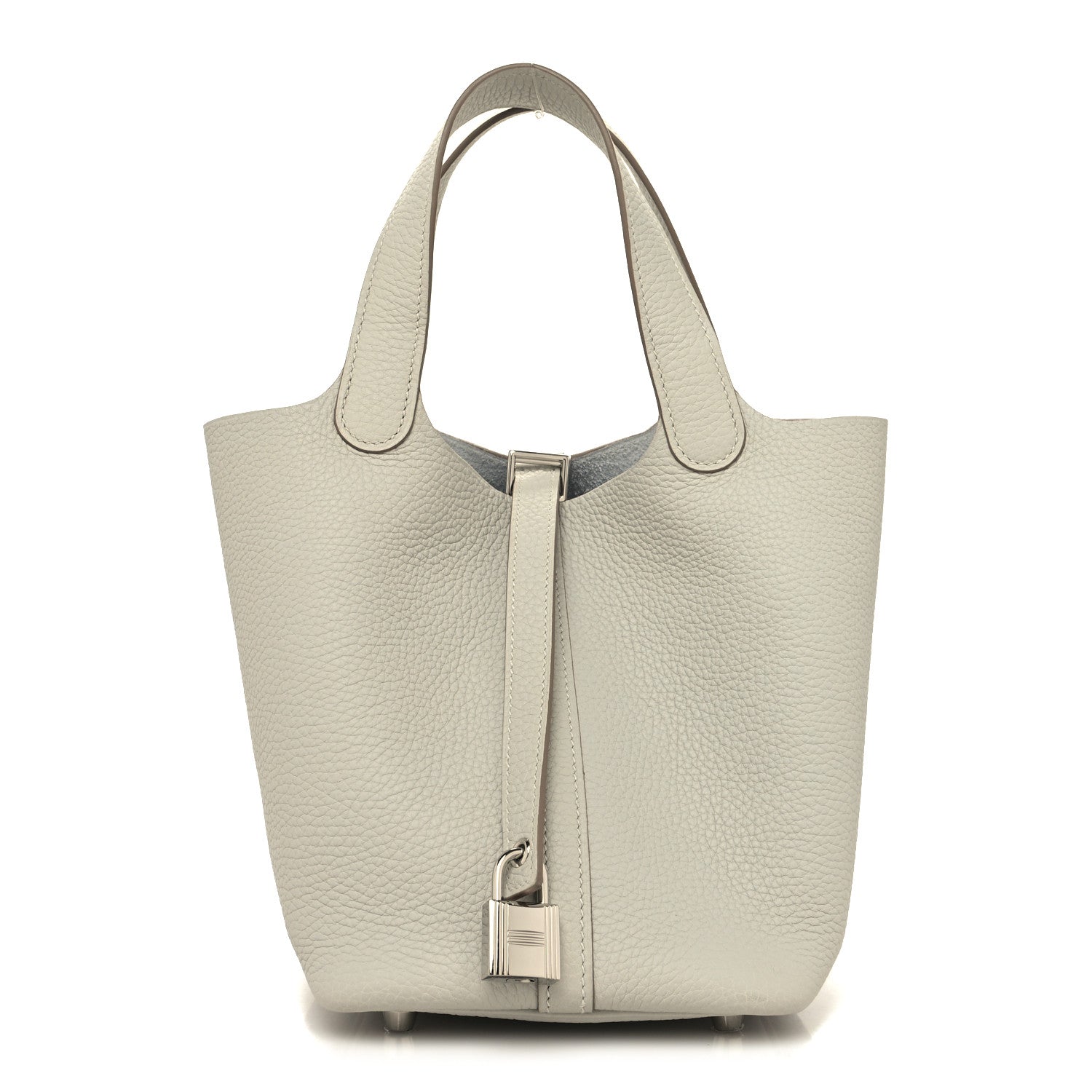 Hermes Taurillon Clemence Picotin Lock 18 PM Gris Perle 1 of 13